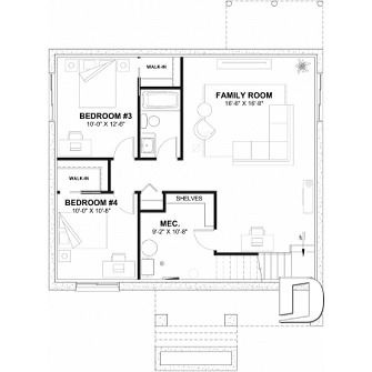 6102-V1 - Finished basement (Optional $)