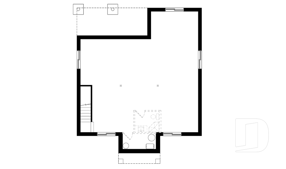 Unfinished basement -  - Chai