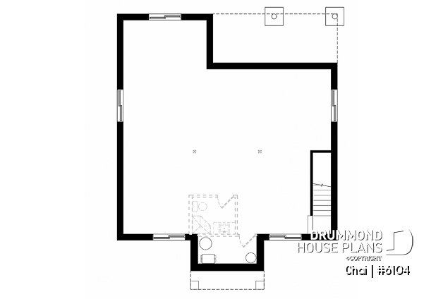 Unfinished basement - Modern first home buyer perfect plan, 2 bedrooms, large family bathroom, fireplace, kitchen island  - Chai