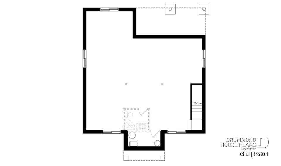 Unfinished basement - Modern first home buyer perfect plan, 2 bedrooms, large family bathroom, fireplace, kitchen island  - Chai