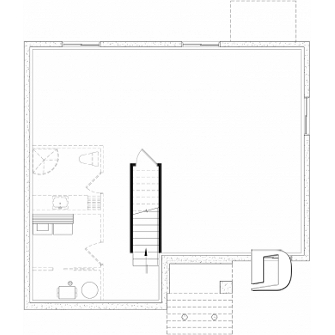 6105 - Unfinished basement