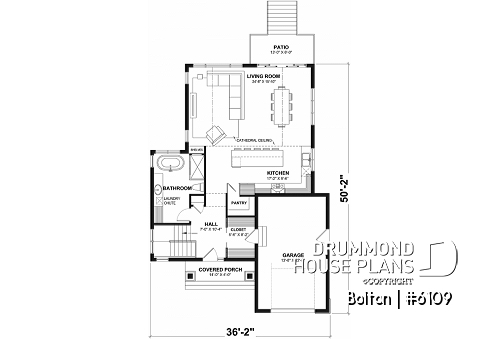 1st level - Budget friendly floor plans with 3 bedrooms in daylight basement and family space on main floor - Bolton