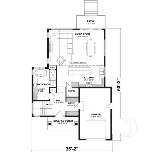 1st level - Budget friendly floor plans with 3 bedrooms in daylight basement and family space on main floor - Bolton