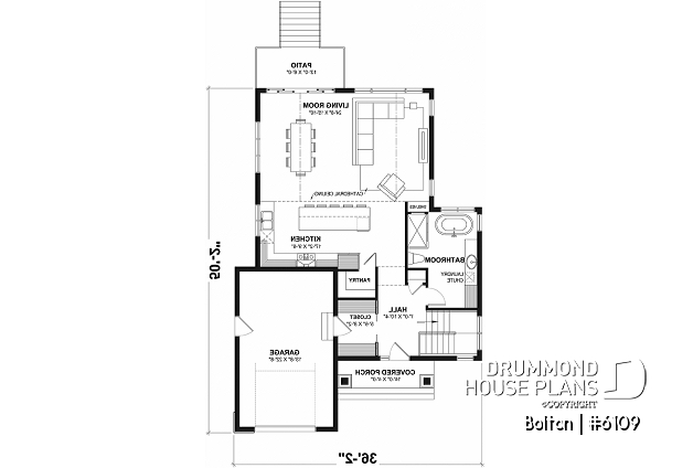 1st level - Budget friendly floor plans with 3 bedrooms in daylight basement and family space on main floor - Bolton