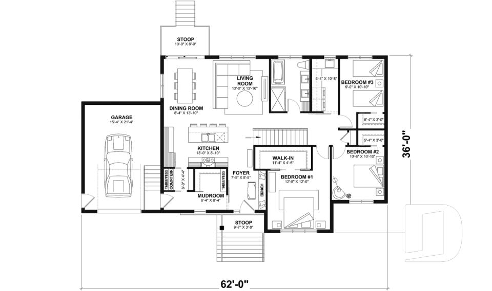 1st level -  - Hudson