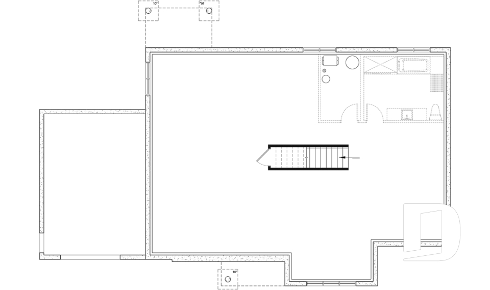 Unfinished basement -  - Hudson