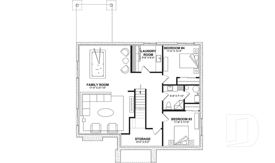 Finished basement (Optional $) -  - Uppsala