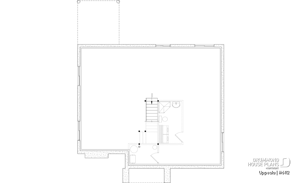 Unfinished basement - Scandinavian style home, 2 to 4 beds, optional finished basement ($), fireplace, pantry, sheltered terrace - Uppsala
