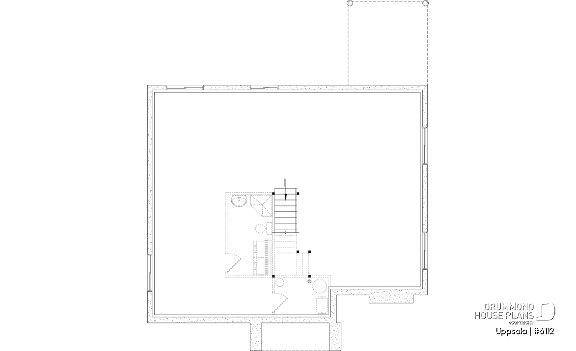 Unfinished basement - Scandinavian style home, 2 to 4 beds, optional finished basement ($), fireplace, pantry, sheltered terrace - Uppsala