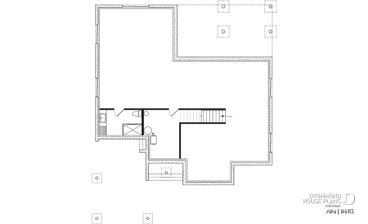 Basement - Modern Scandinavian house with great open living concept, large sheltered terrace, 2 bedrooms - Alta