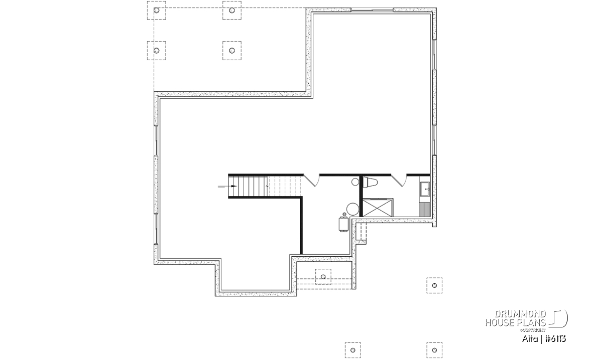 Basement - Modern Scandinavian house with great open living concept, large sheltered terrace, 2 bedrooms - Alta