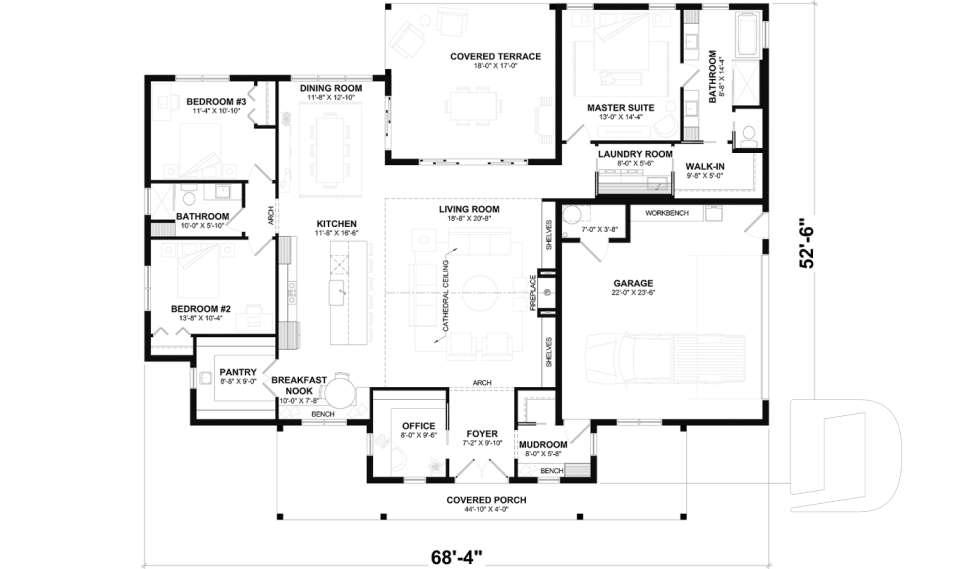 1st level -  - Country Cottage 2
