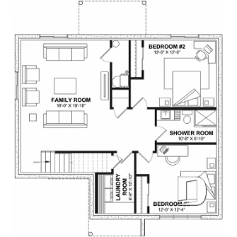 6117 - Finished basement