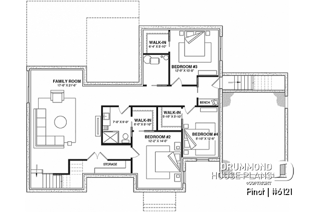 Finished basement (Optional $) - Scandinavian-inspired house with superb master suite and offering a total of 4 bedrooms - Pinot