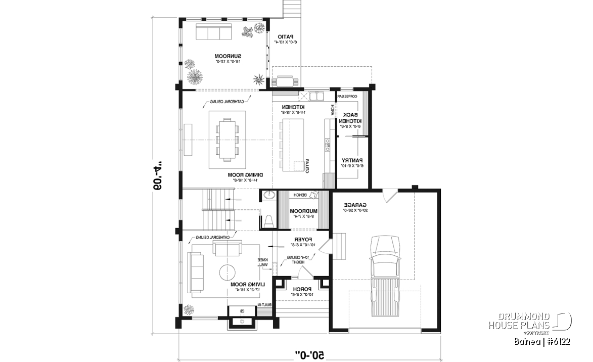 1st level - Modern Scandinavian Home Design – Sunroom, Fireplace, Luxurious Primary Suite &amp; Optional Finished Basement - Balnea