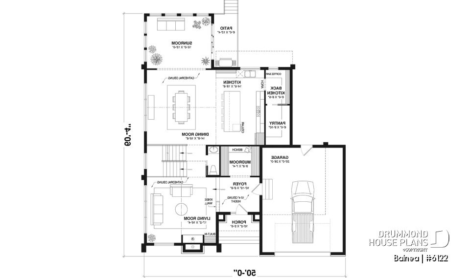1st level - Modern Scandinavian Home Design – Sunroom, Fireplace, Luxurious Primary Suite &amp; Optional Finished Basement - Balnea