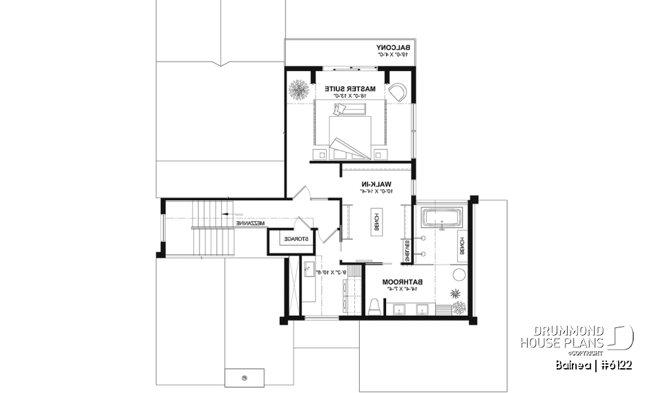 2nd level - Modern Scandinavian Home Design – Sunroom, Fireplace, Luxurious Primary Suite &amp; Optional Finished Basement - Balnea