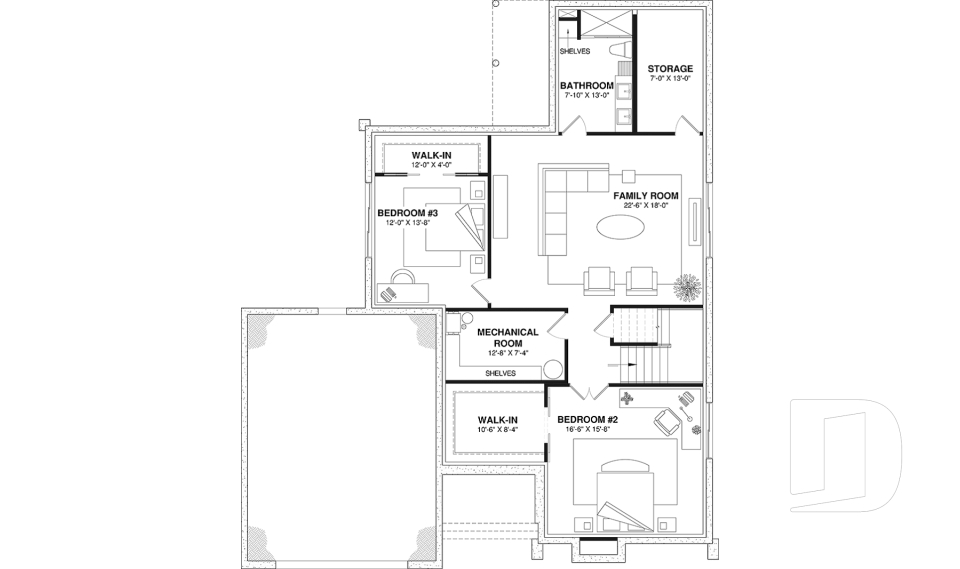 Finished basement (Optional $) -  - Balnea
