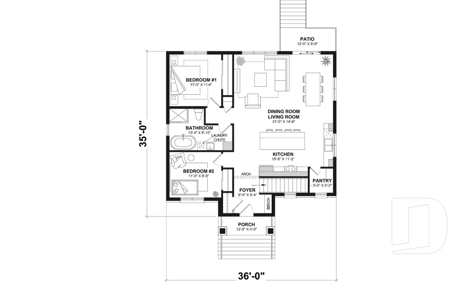 1st level -  - Birchwood