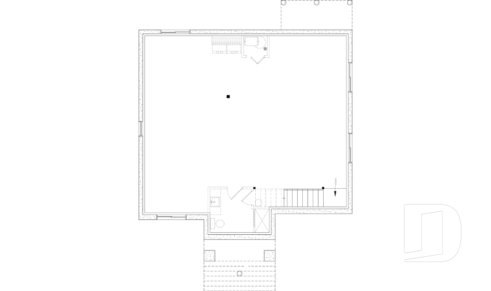 Unfinished basement -  - Birchwood