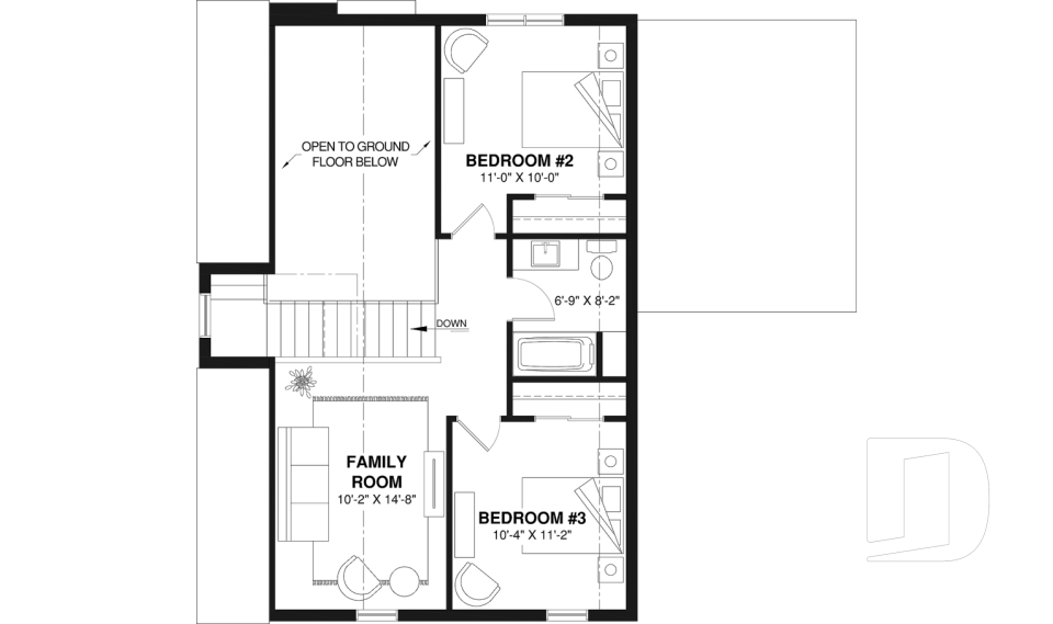 2nd level -  - Portland