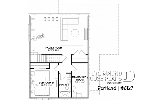 Finished basement (Optional $) -  - Portland