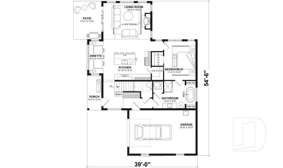 1st level -  - North
