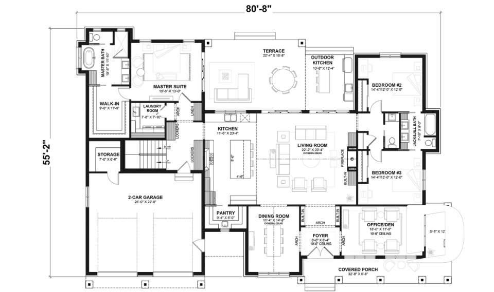 1st level - Basement foundation (Optional $) -  - Daven Port