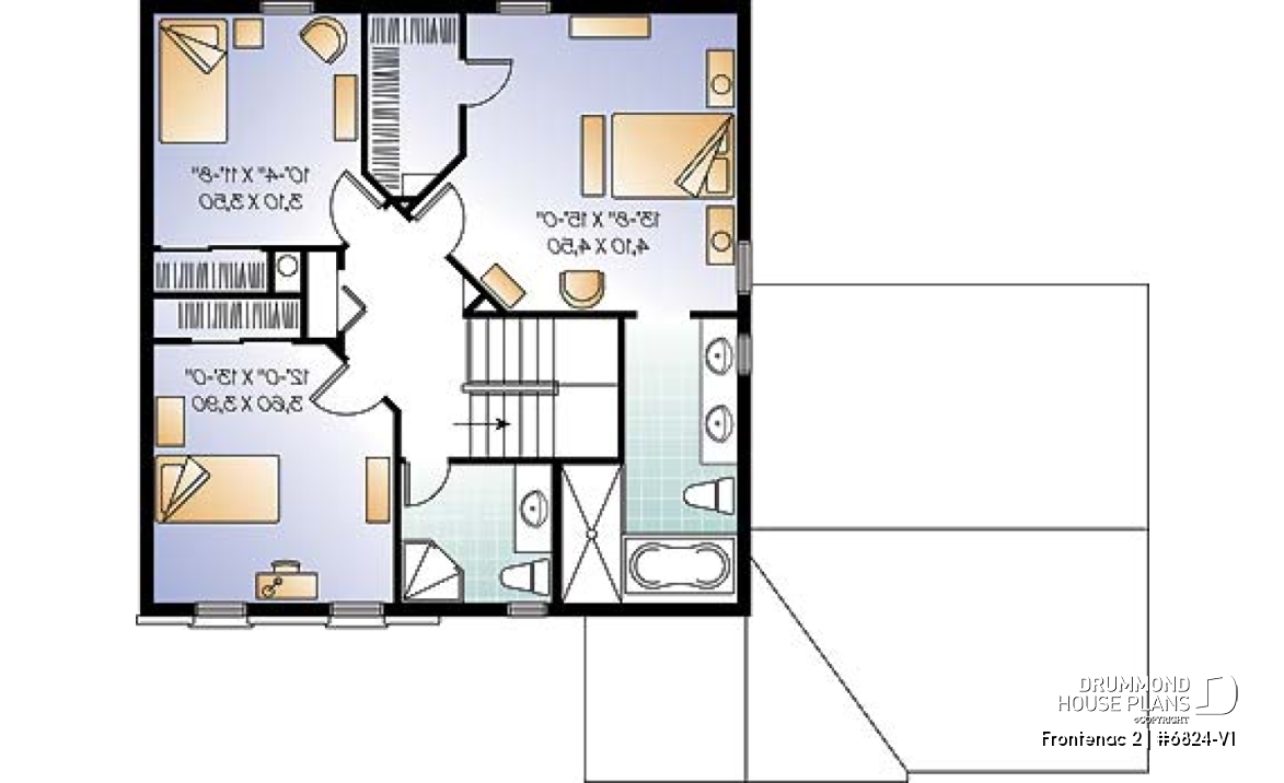 2nd level - Majestic European style with 3 bedrooms and a 2 car garage - Frontenac 2
