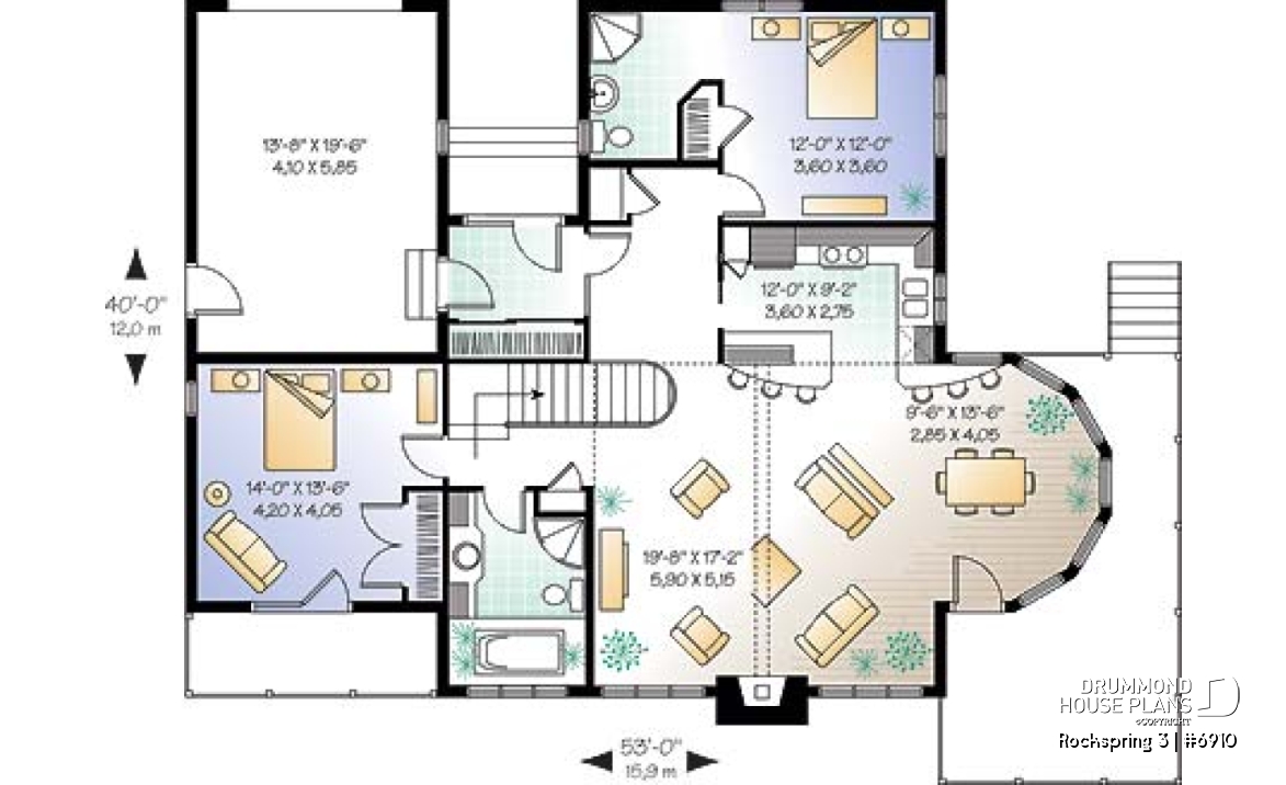 1st level - Stunning Lakefront home with 2 large bedrooms, unfinished basement and one-car garage - Rockspring 3