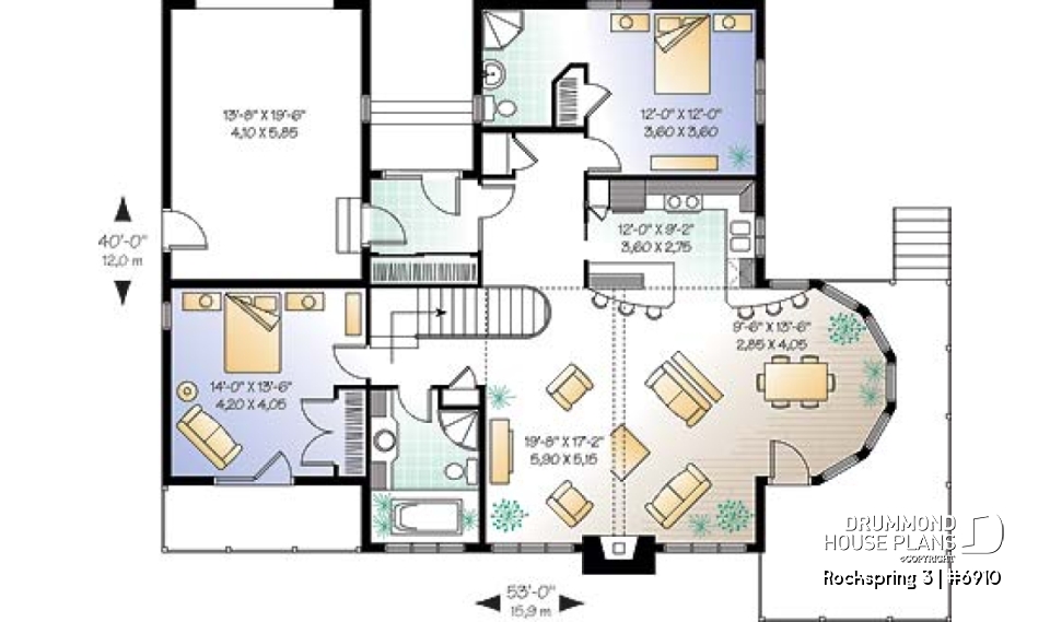 1st level - Stunning Lakefront home with 2 large bedrooms, unfinished basement and one-car garage - Rockspring 3