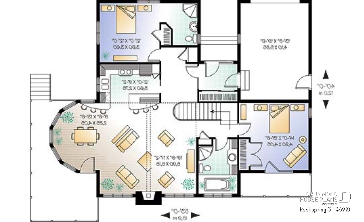 1st level - Stunning Lakefront home with 2 large bedrooms, unfinished basement and one-car garage - Rockspring 3