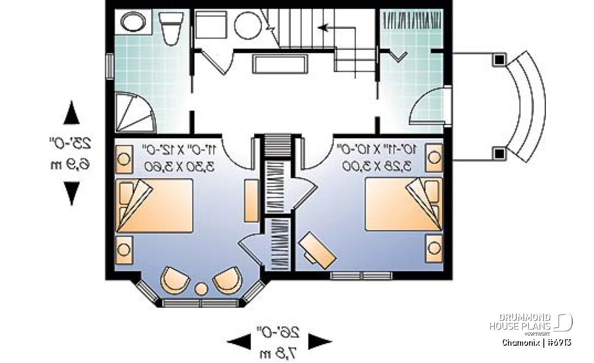 1st level - Affordable 2 bedroom cottage with reverse floor plans, great panoramic views, ideal lakefront chalet - Chamonix