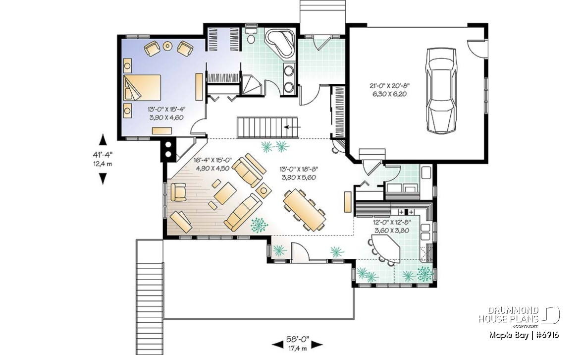 1st level - Large 4 bedroom cottage with 2 family rooms and lots of storage space - Maple Bay