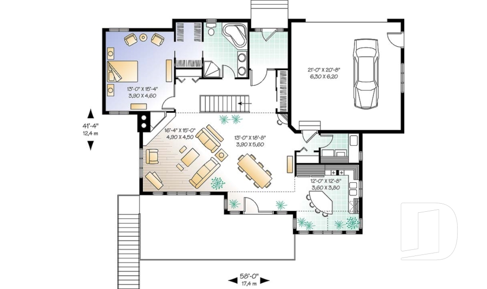 1st level -  - Maple Bay