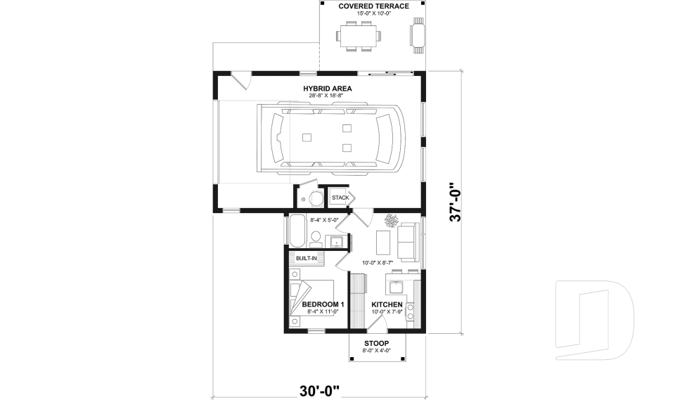 1st level -  - Halte