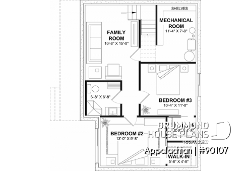 Finished basement - Side entrance with panoramic view at front, 1 to 3 bdrm, large covered porch  - Appalachian