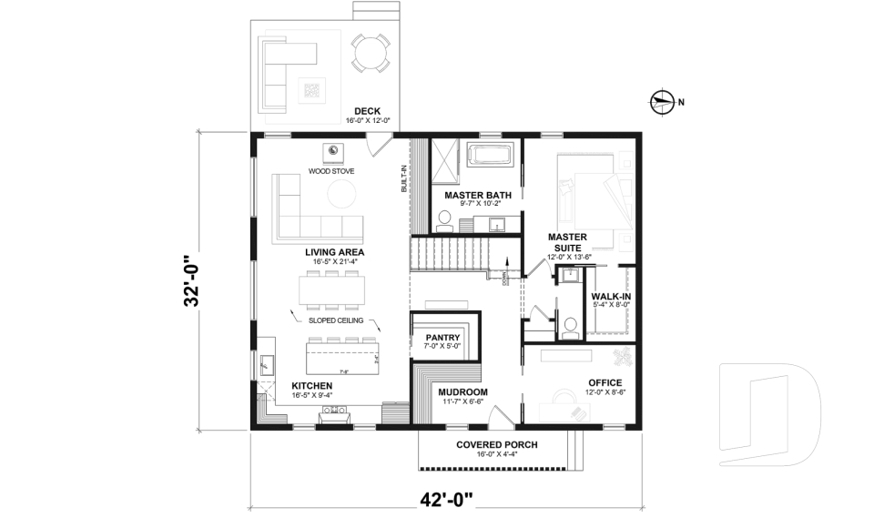 1st level -  - Promenade