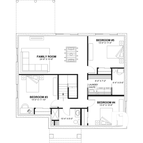 Finished basement (Optional $) - Unique and echo-friendly 2 to 5 beds small farmhouse, optional finished basement ($), pantry in kitchen - Barrington - Eco