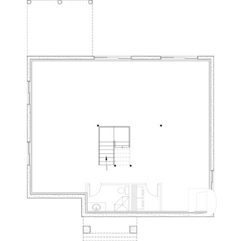 Unfinished basement - Unique and echo-friendly 2 to 5 beds small farmhouse, optional finished basement ($), pantry in kitchen - Barrington - Eco