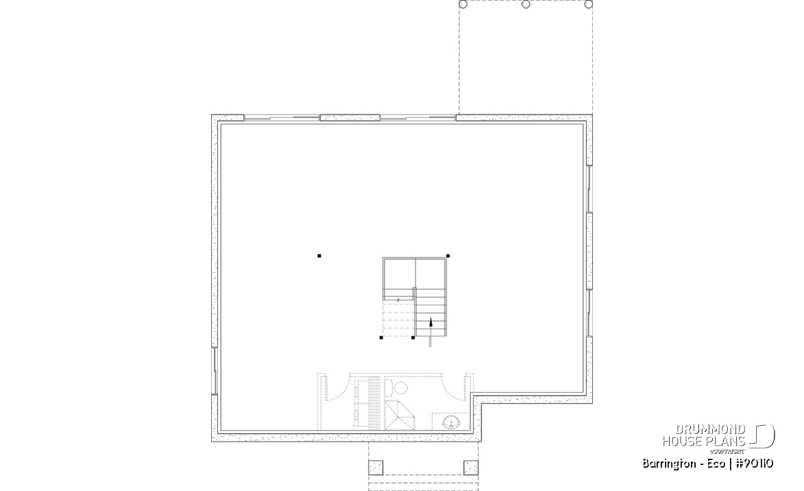 Unfinished basement - Unique and echo-friendly 2 to 5 beds small farmhouse, optional finished basement ($), pantry in kitchen - Barrington - Eco