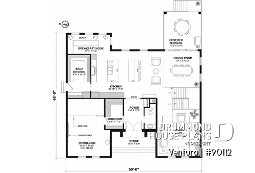 1st level - Magnificient Farmhouse with 4+ beds, two kitchen islands, 2 offices, 2 living rooms, playroom, gym and more! - Ventura