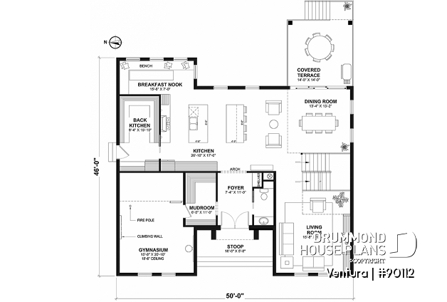 1st level - Magnificient Farmhouse with 4+ beds, two kitchen islands, 2 offices, 2 living rooms, playroom, gym and more! - Ventura