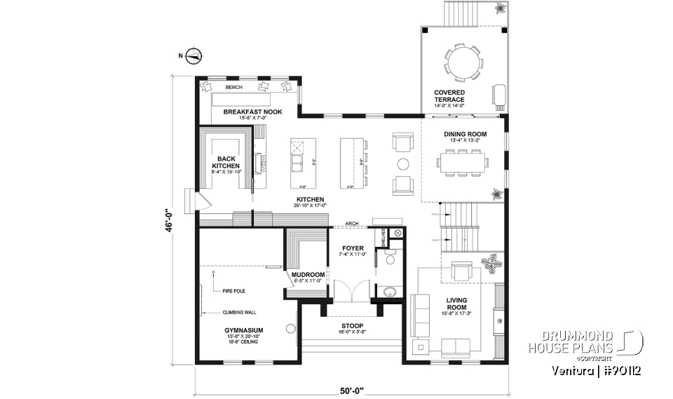 1st level - Magnificient eco-friendly Farmhouse, 4+ beds, 2 kitchen islands, playroom, gym, optional finished basement ($) - Ventura