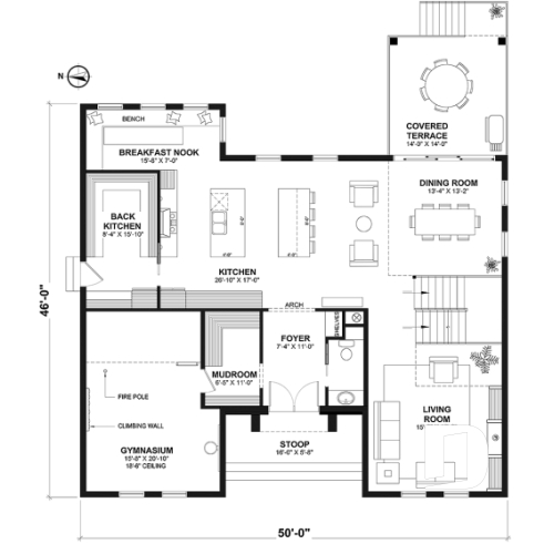 1st level - Magnificient eco-friendly Farmhouse, 4+ beds, 2 kitchen islands, playroom, gym, optional finished basement ($) - Ventura