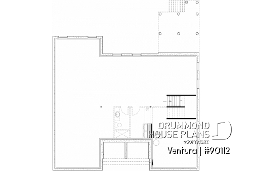 Unfinished basement - Magnificient eco-friendly Farmhouse, 4+ beds, 2 kitchen islands, playroom, gym, optional finished basement ($) - Ventura