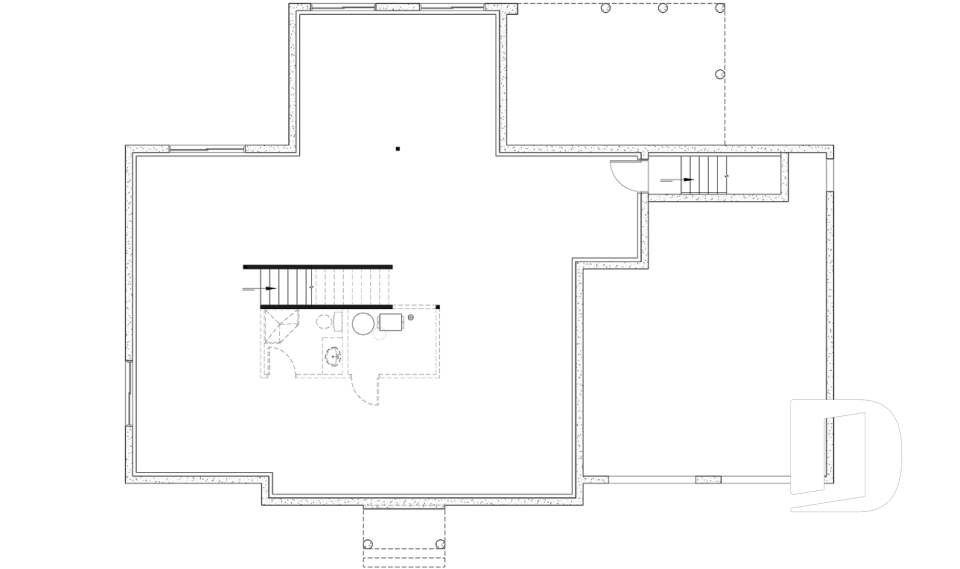 Unfinished basement -  - Maple Way - Eco
