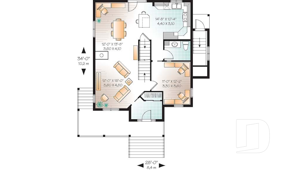1st level -  - The Madelaine 2 