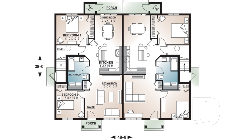 1st level -  - Croft Woods 1