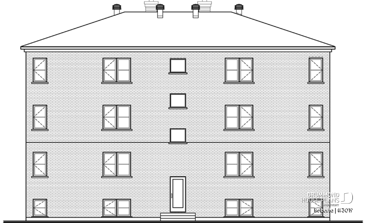rear elevation - Robusta